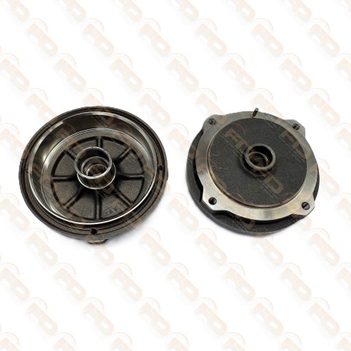 COPPIA TAMBURI ANTERIORE FIAT 500 D/F/L/R/126 1 serie