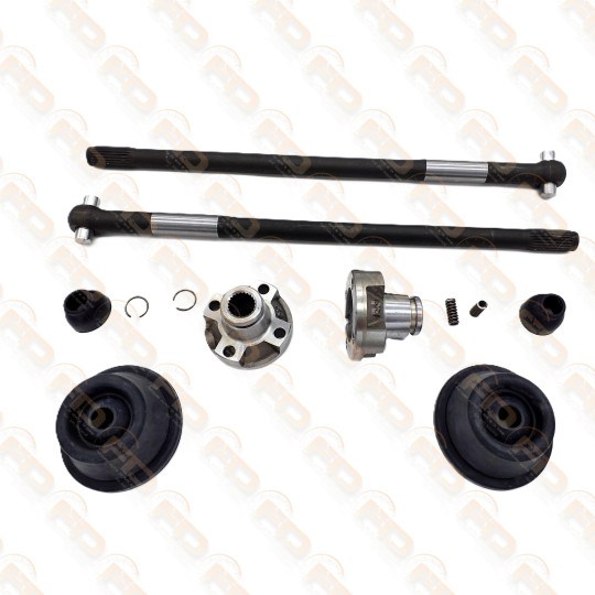 KIT SEMIASSI COMPLETO 19 mm FIAT 500 N D MANICOTTI IN ACCIAIO