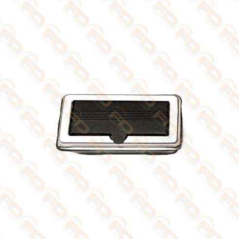 POSACENERE CROMATO CON COPERCHIO A RIGHE FIAT 500 D F R GIARDI