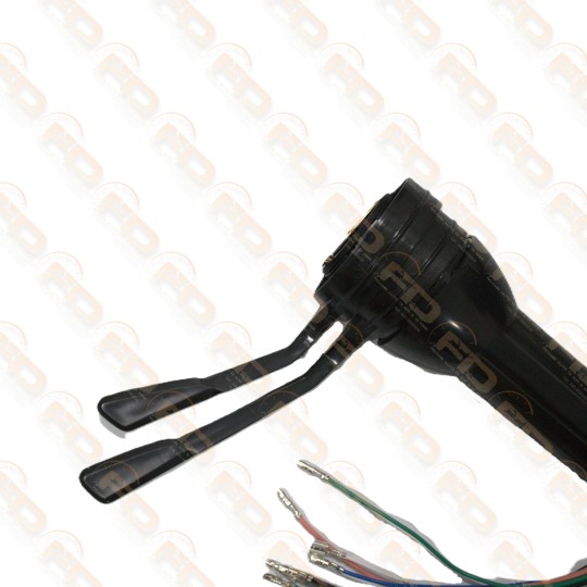 DEVIO LUCI FIAT 600 NERO CON LEVA IN PLASTICA 2