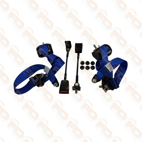 CINTURE CON AVVOLGITORE  PER FIAT 500 COLORE BLU