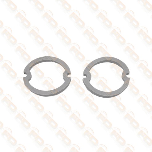 COPPIA GUARNIZIONI INTERMEDIE SOTTO FARI FIAT 500 D 600 G