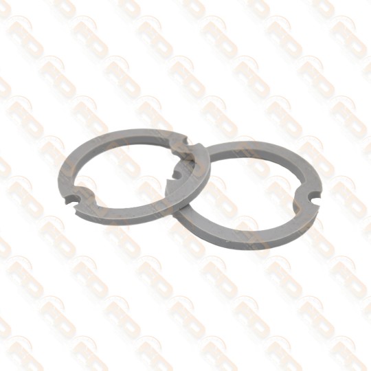 COPPIA GUARNIZIONI INTERMEDIE SOTTO FARI FIAT 500 D 600 G 2