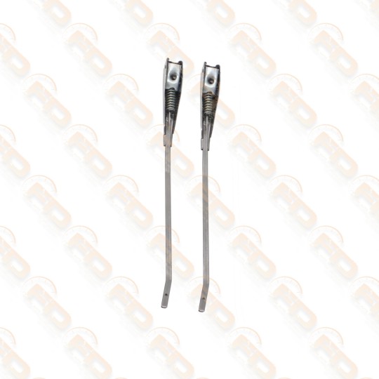 COPPIA BRACCI TERGI CRISTALLO CON ATTACCO PICCOLO 500 N D F 600