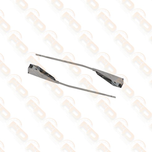 COPPIA BRACCI TERGI CRISTALLO CON ATTACCO PICCOLO 500 N D F 600