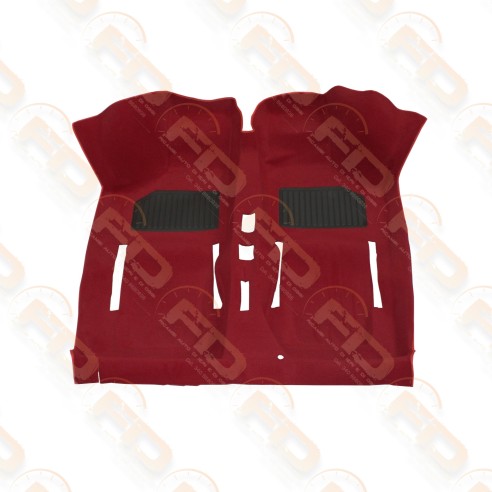 MOQUETTE PREFORMATA ROSSO  FIAT 500