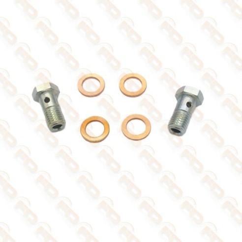 COPPIA RACCORDI OLIO PER PISTONCINI ANT/POS FIAT