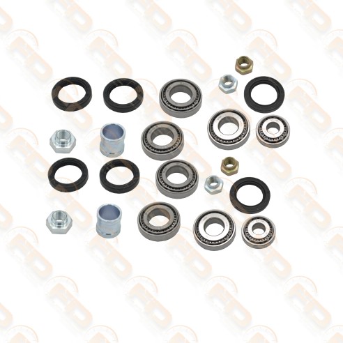 KIT CUSCINETTI RUOTA COMPLETO ANT E POST 126