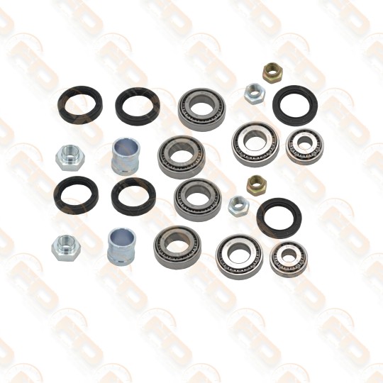 KIT CUSCINETTI RUOTA COMPLETO ANT E POST 126