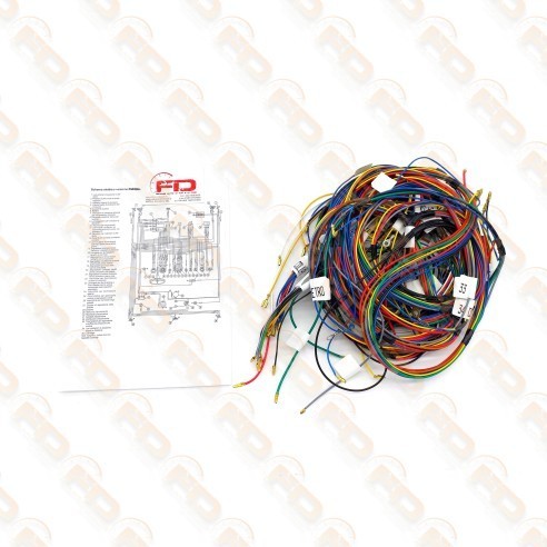 IMPIANTO ELETTRICO COMPLETO FIAT 500 D ALTA QUALITA'