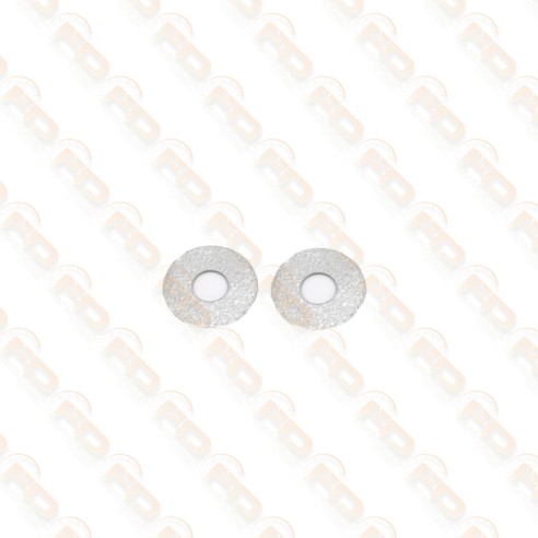 COPPIA RONDELLE BRACCI SOSPENSIONE POSTERIORE Sp. 0,80mmFIAT 500