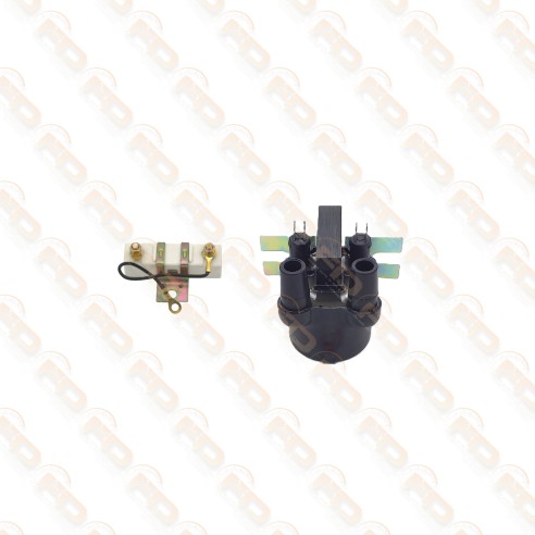 KIT BOBINA E RESISTENZA FIAT 500 E PANDA 30