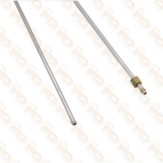 TUBO BENZINA IN METALLO FLESSIBILE CON RACCORDI FIAT 500 N D