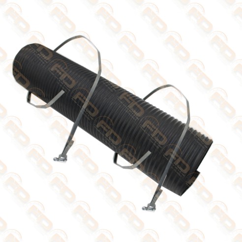 TUBO ARIA FLESSIBILE COME ORIGINALE CON FASCETTE FIAT 500/126