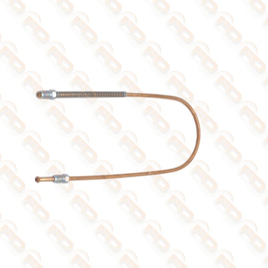 TUBO FRENO IN RAME - ANTERIORE SINISTRO - FIAT 500 F (da telaio 1799302) - L - R - GIARDINIERA (da telaio 299234)