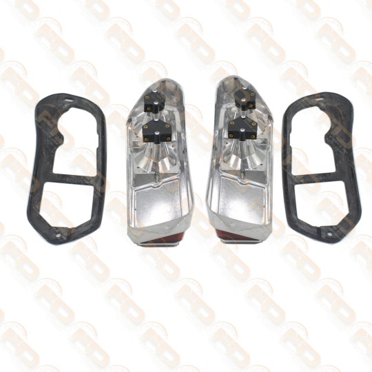COPPIA FANALI POSTERIORI COMPLETI FIAT 600 D 2