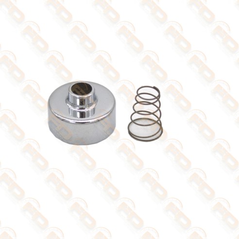 COPERCHIO CROMATO CON MOLLA PER PERNI DEI BRACCI TERGICRISTALLI FIAT 500 N D
