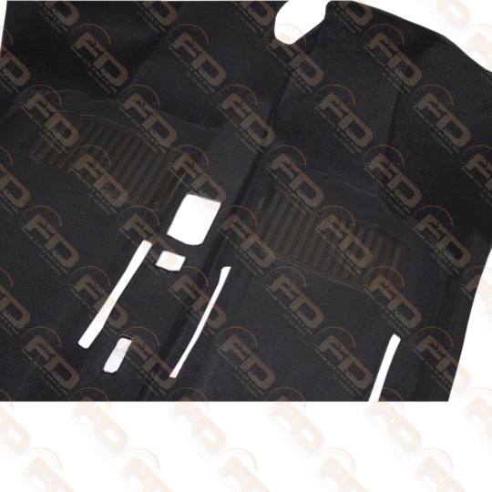 MOQUETTE NERA PER FIAT 600 2