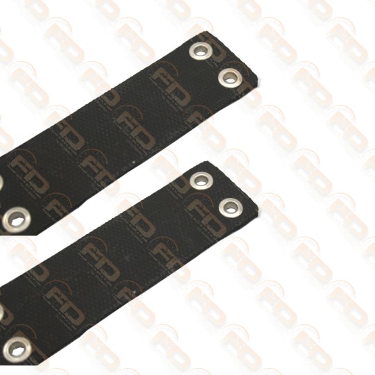 COPPIA CINGHIE FERMO PORTA ALTA QUALITA' FIAT 500 N/D/G