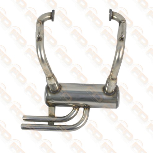 MARMITTA SPORTIVA TIPO RECORD MONZA INOX FIAT 500 R /126