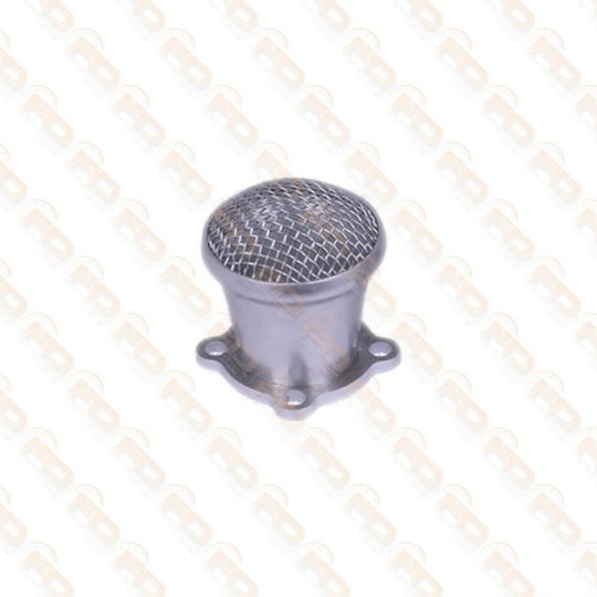TROMBETTA CARBURATORE ARGENTATO DELL'ORTO FZD CON PROIEZIONE FILTRO