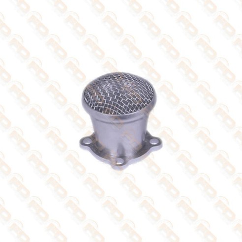 TROMBETTA CARBURATORE ARGENTATO DELL'ORTO FZD CON PROIEZIONE FILTRO
