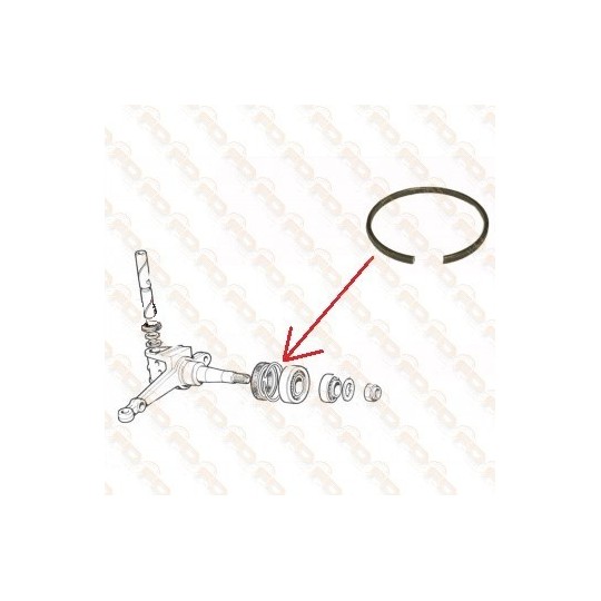 ANELLO ELASTICO DISTANZIALE CUSCINETI RUOTA ANTERIORE FIAT 126