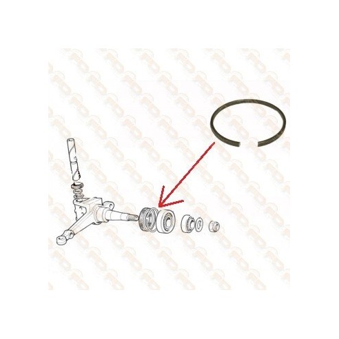 ANELLO ELASTICO DISTANZIALE CUSCINETI RUOTA ANTERIORE FIAT 126
