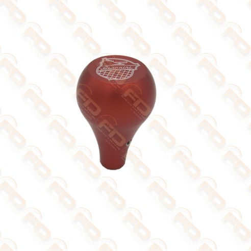POMELLO CAMBIO IN METALLO ROSSO GIANNINI