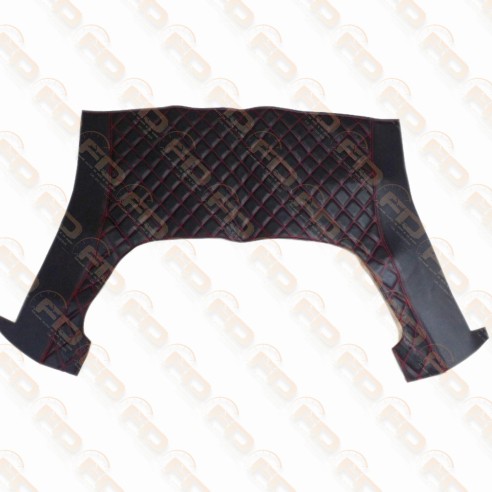 PADIGLIONE SOTTOTETTO SPORTIVO IMBOTTITO PER FIAT 500 EPOCA F L R COLORE NERO