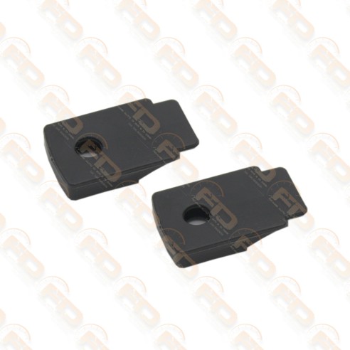 COPPIA GOMMINI ASTA CENTRALE CAPOTA FIAT 500