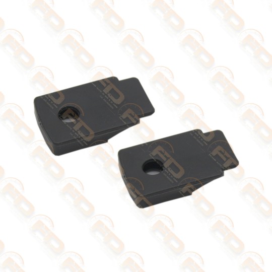 COPPIA GOMMINI ASTA CENTRALE CAPOTA FIAT 500