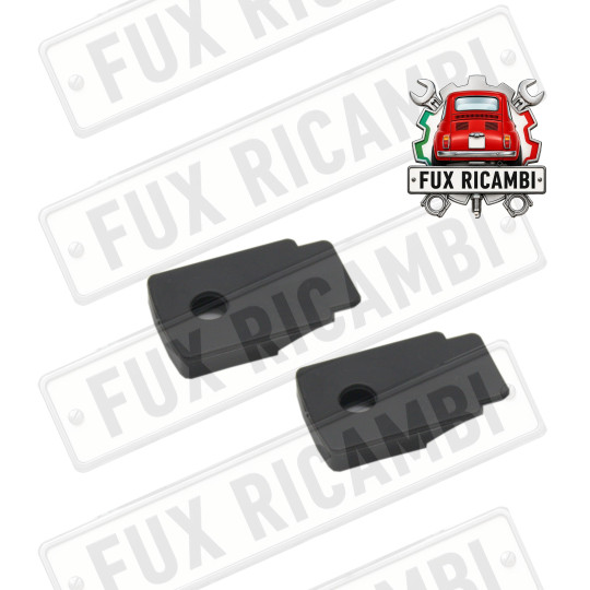 COPPIA GOMMINI ASTA CENTRALE CAPOTA FIAT 500 2