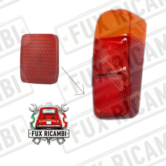 CATADIOTTRO FANALE POSTERIORE FIAT 500 D/G/ BIANCHINA