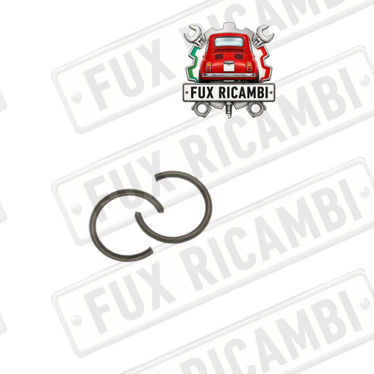 COPPIA ANELLI DI SICUREZZA SEMIASSI Ø 17 FIAT 500 N D F